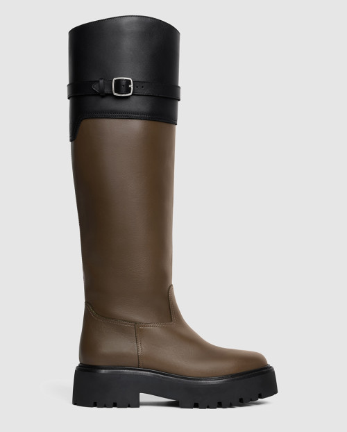 [CELINE-셀린느]벌키 하이 버클 부츠 352023