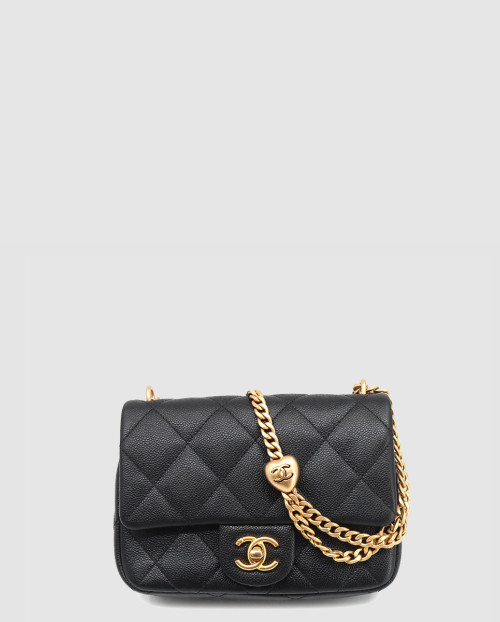 [CHANEL-샤넬]클래식 하트 골드볼 AS3829