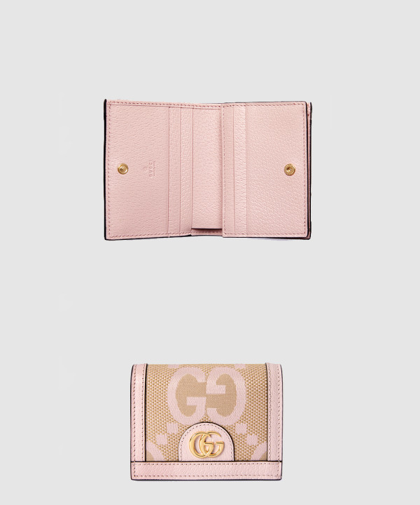 [GUCCI-구찌]오피디아 점보 GG 카드지갑 523155