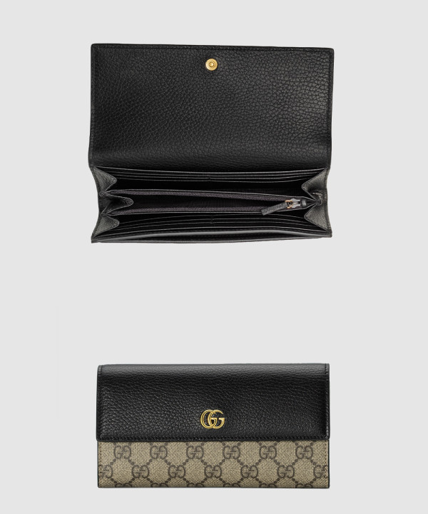 [GUCCI-구찌]GG 마몽 레더 장지갑 456116