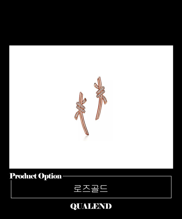 [TIFFANY-티파니]노트 귀걸이