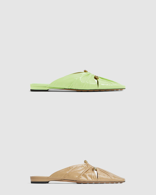 [BOTTEGA-보테가베네타]버니 뮬 플랫 753665