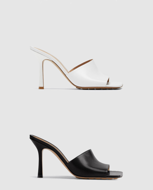 [BOTTEGA-보테가베네타]스트레치 뮬 610538