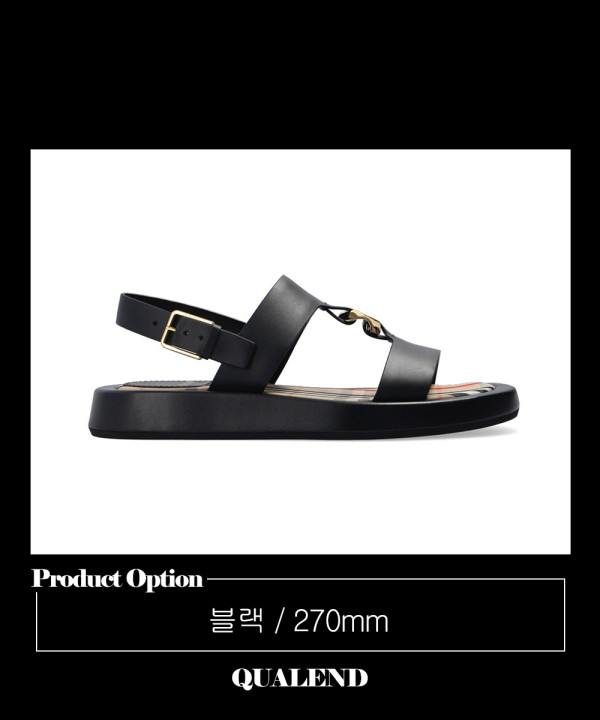 [BURBERRY-버버리]버킹엄 샌들 8037453