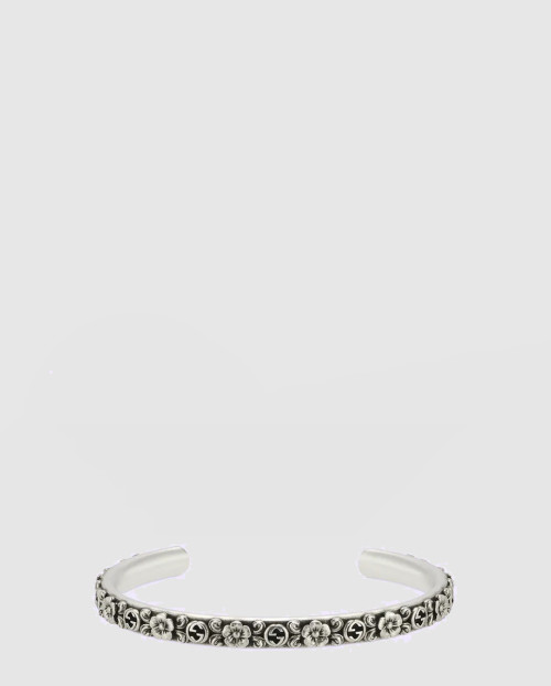 [GUCCI-구찌]플라워 인터로킹 G 팔찌 728275