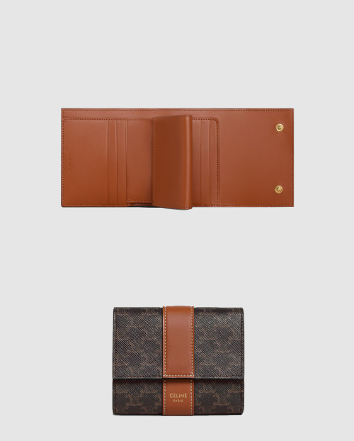 [CELINE-셀린느]트리오페 반지갑 10D572
