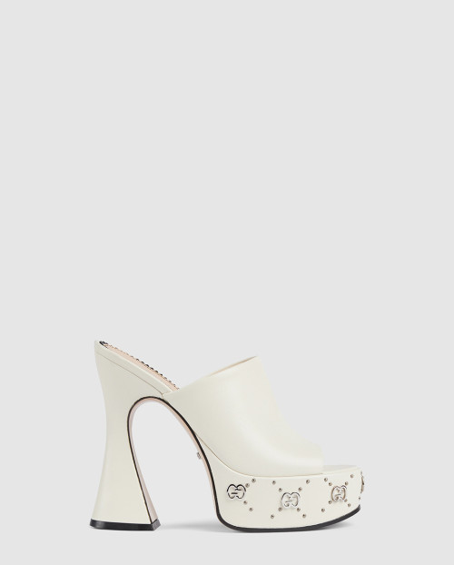 [GUCCI-구찌]플랫폼 슬라이드 샌들 740426