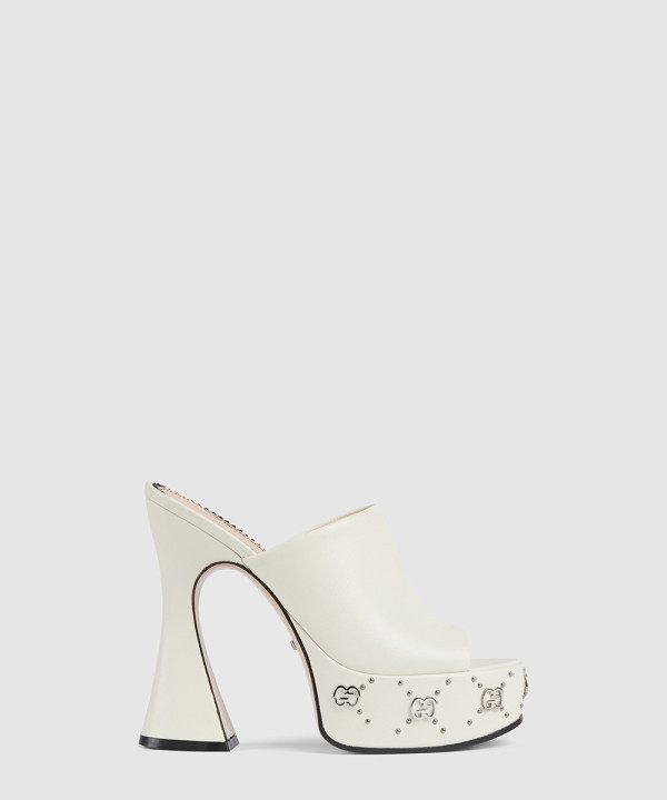 [GUCCI-구찌]플랫폼 슬라이드 샌들 740426