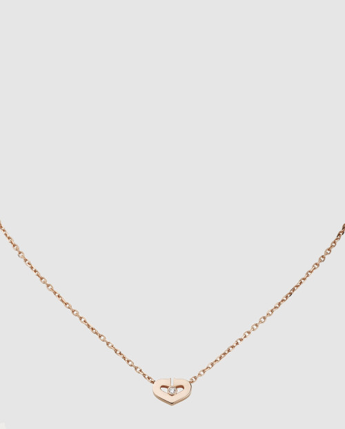 [CARTIER-까르띠에]하트 목걸이 B3040400