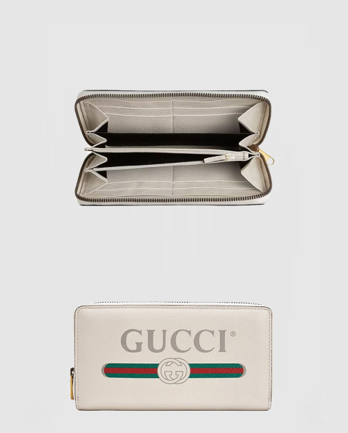 [GUCCI-구찌]레더 빈티지 지퍼월렛 422496