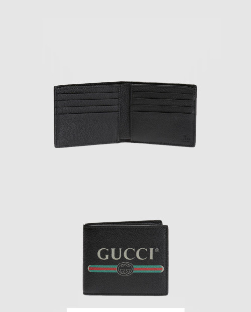 [GUCCI-구찌]레더 빈티지 반지갑 496309