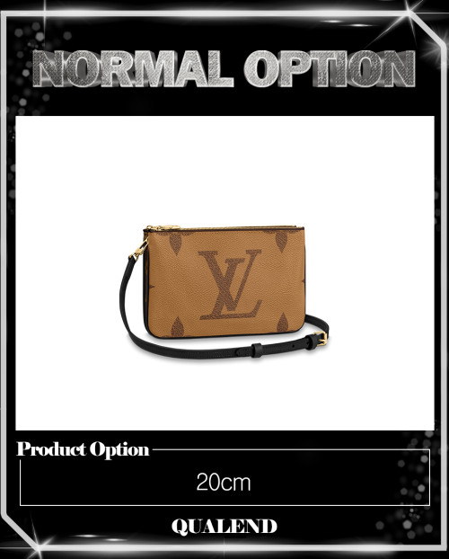 [LOUIS VUITTON-루이비통]더블 집 포쉐트 M69203
