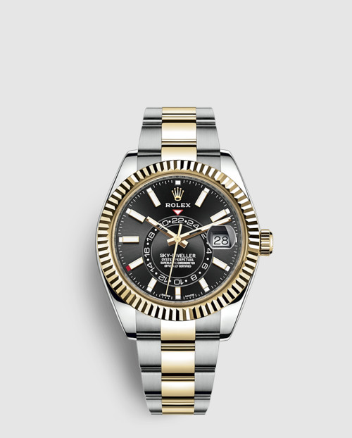 [ROLEX-롤렉스]스카이 드웰러 콤비 42 336933