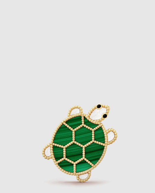 [VAN CLEEF-반클리프]럭키 애니멀 터틀 클립 5LK00