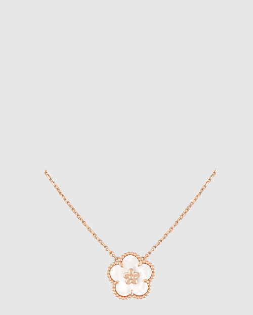 [VAN CLEEF-반클리프]럭키 스프링 목걸이 9X100