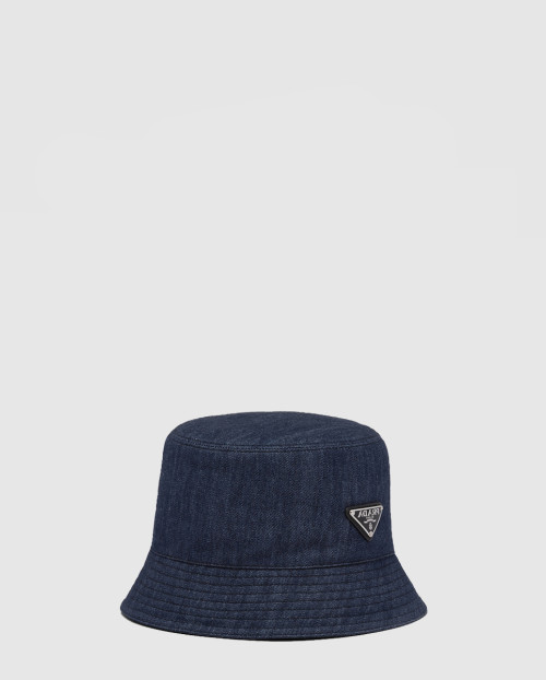 [PRADA-프라다]데님 버킷햇 1HC137