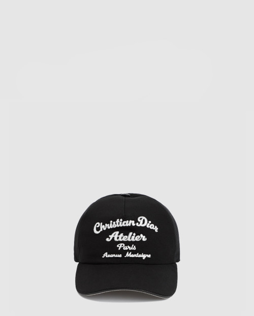 [DIOR-디올]아뜰리에 자수 베이스볼 캡 243C9