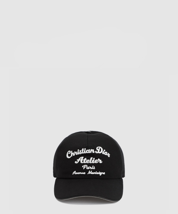 [DIOR-디올]아뜰리에 자수 베이스볼 캡 243C9