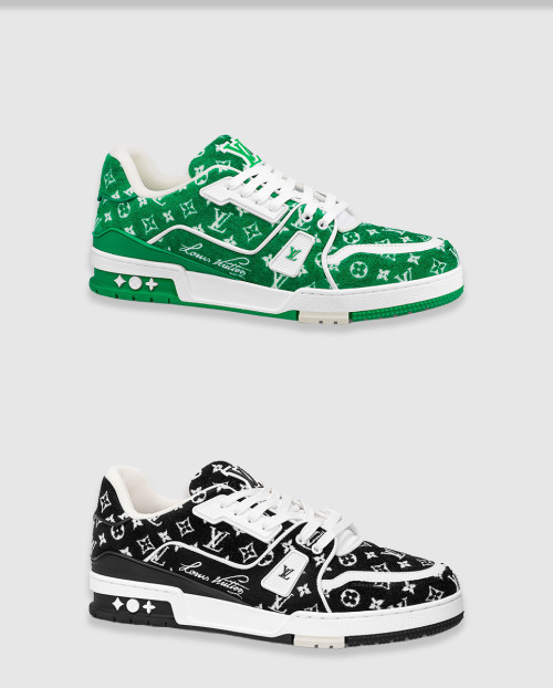 [LOUIS VUITTON-루이비통]LV 트레이너 스니커즈 1ABNJO