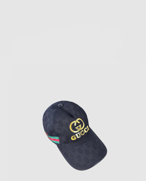 [GUCCI-구찌]골드 로고 웨빙 베이스볼 캡 200035