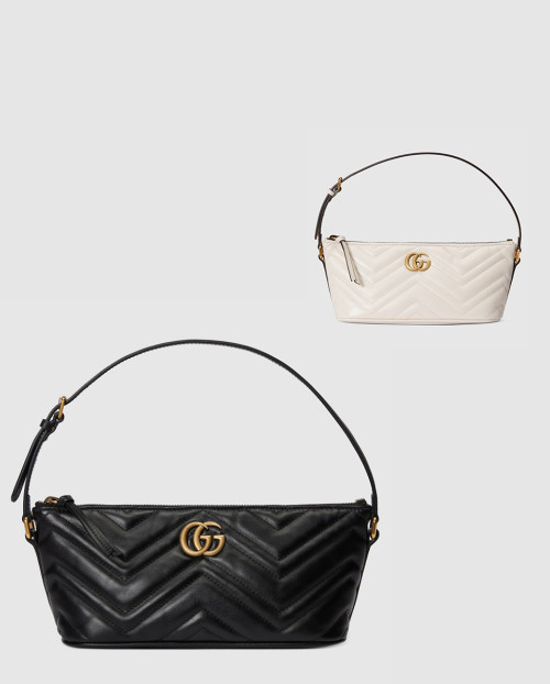 [GUCCI-구찌]GG 마몽 마틀라세 숄더백 739166