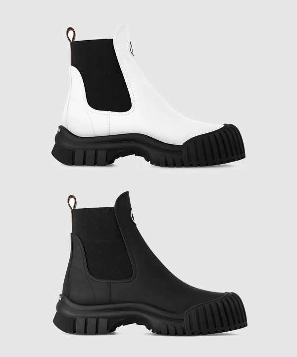 [LOUIS VUITTON-루이비통]루비 플랫 앵클부츠 1ABUI1