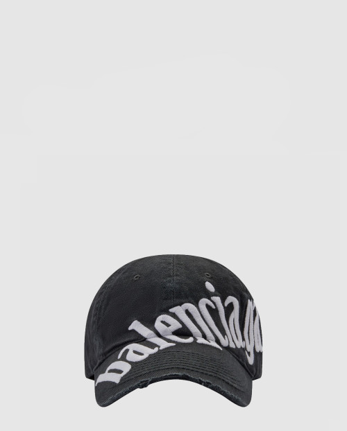 [BALENCIAGA-발렌시아가]사선 로고 베이스볼 캡 680738