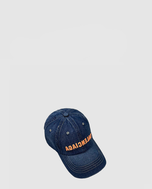 [BALENCIAGA-발렌시아가]입체 로고 데님 베이스볼 캡 642847