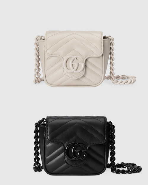 [GUCCI-구찌]GG 마몽 마틀라세 벨트백 739599