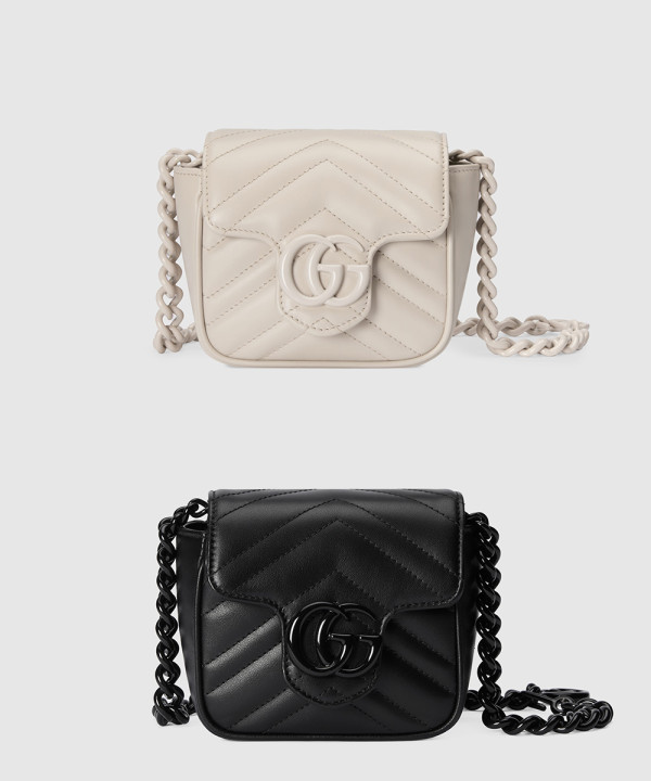 [GUCCI-구찌]GG 마몽 마틀라세 벨트백 739599