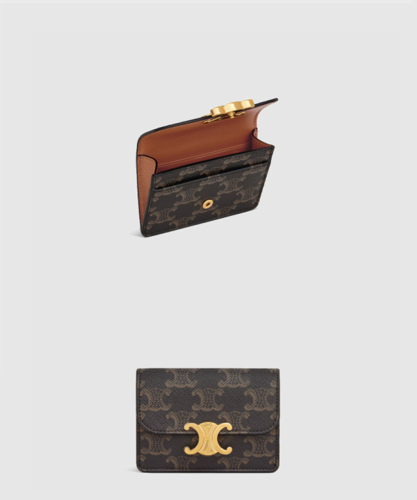 [CELINE-셀린느]플랩 카드지갑 10I582