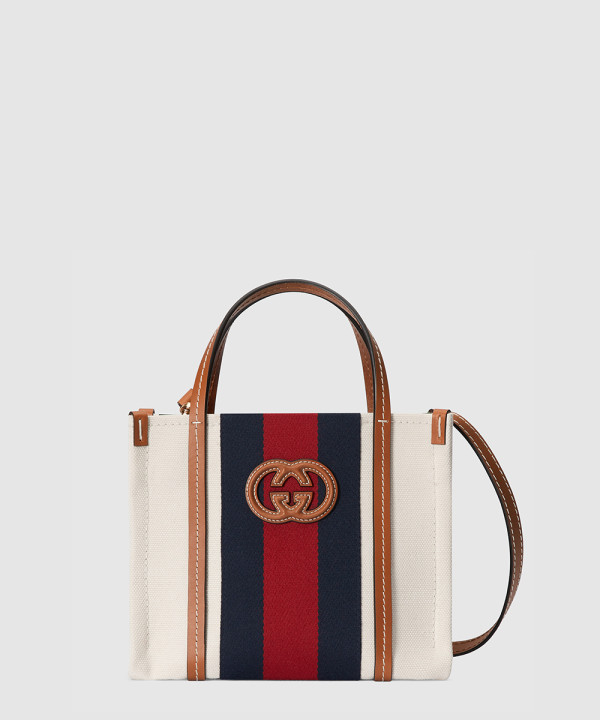 [GUCCI-구찌]미니 인터로킹 G 토트백 727735