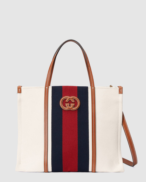 [GUCCI-구찌]미듐 인터로킹 G 토트백 727721