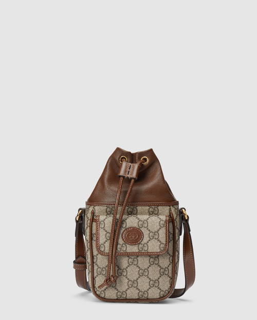 [GUCCI-구찌]인터로킹 G 미니 버킷백 746303