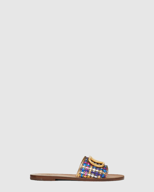 [VALENTINO-발렌티노]브이로고 시그니처 슬라이드