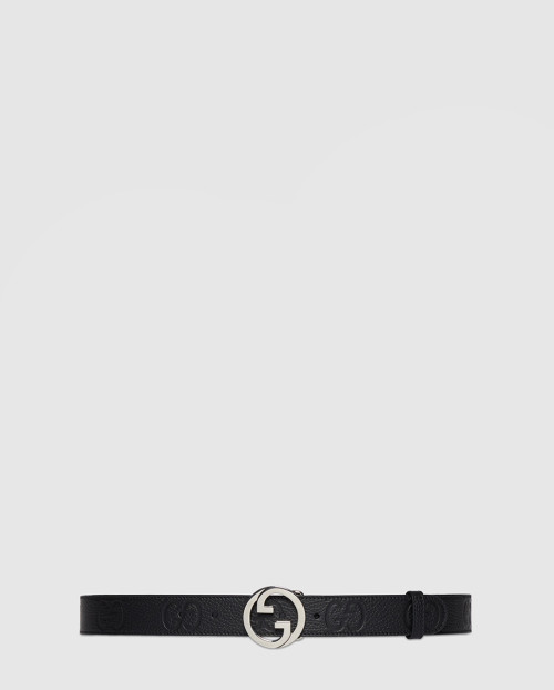 [GUCCI-구찌]블론디 라인 와이드핏 벨트 703147