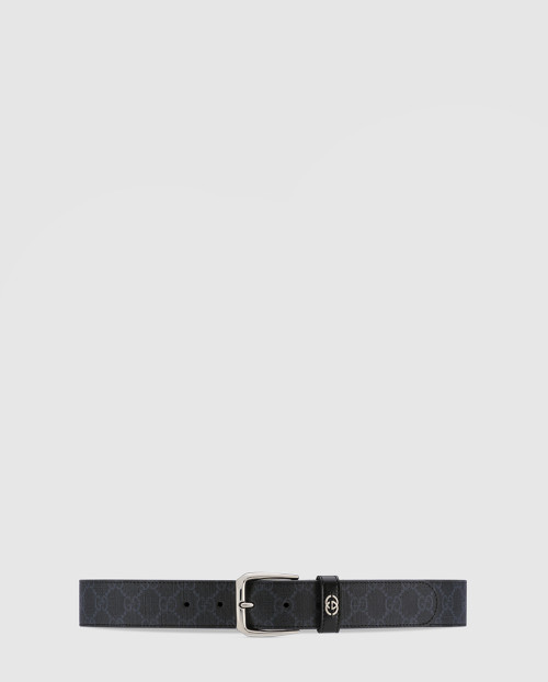 [GUCCI-구찌]인터로킹 G 디테일 벨트 673921