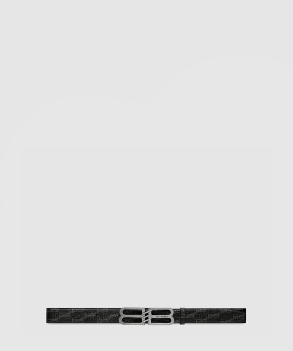 [BALENCIAGA-발렌시아가]BB 코팅 캔버스 벨트 703103