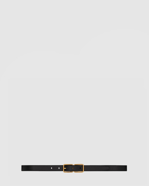 [SAINT LAURENT-생로랑]슬림 벨트 732557