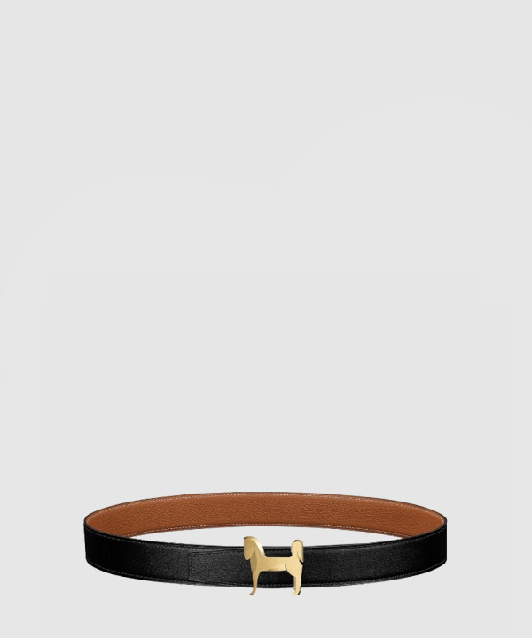 [HERMES-에르메스]군마 리버서블 벨트