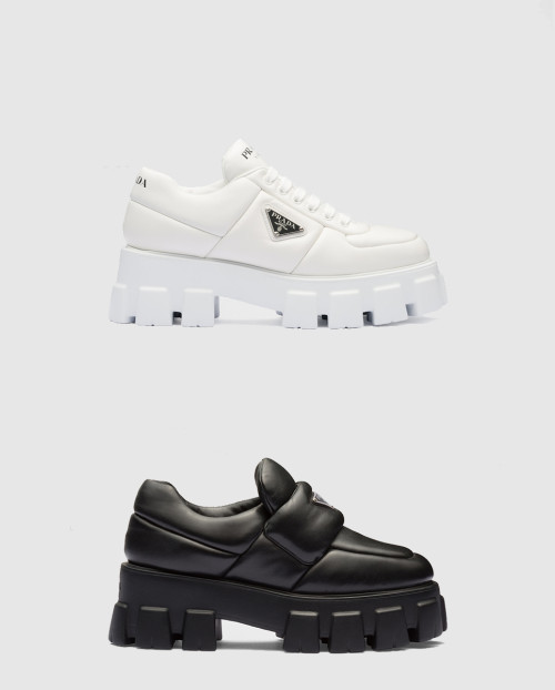 [PRADA-프라다]모놀리스 나파 로퍼 1D125N