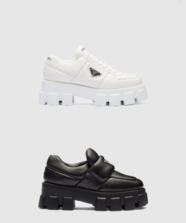 [PRADA-프라다]모놀리스 나파 로퍼 1D125N