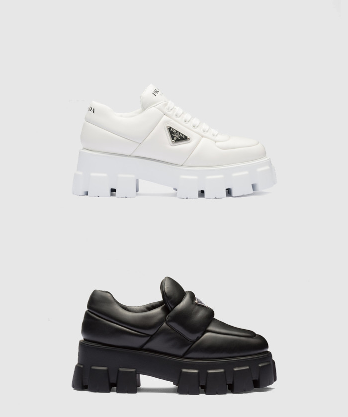 레플리카|이미테이션 prada-프라다모놀리스-나파-로퍼-1d125n