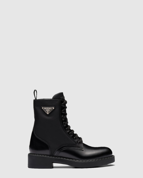 [PRADA-프라다]브러시드 리나일론 부츠 1T782M