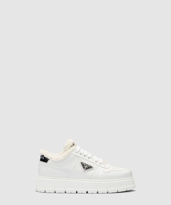 [PRADA-프라다]시어링 스니커즈 1E947M