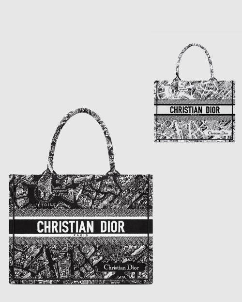 [DIOR-디올]북 토트백 미듐 M1296