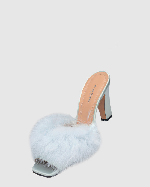 [MARGIELA-마르지엘라]페더 뮬 T6229