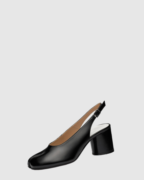 [MARGIELA-마르지엘라]Tabi 가죽 슬링백 슈즈 T8013