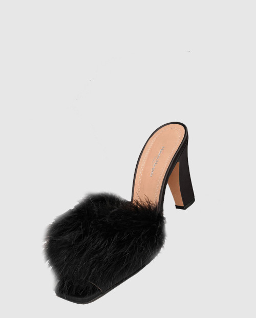 [MARGIELA-마르지엘라]페더 뮬 T8013