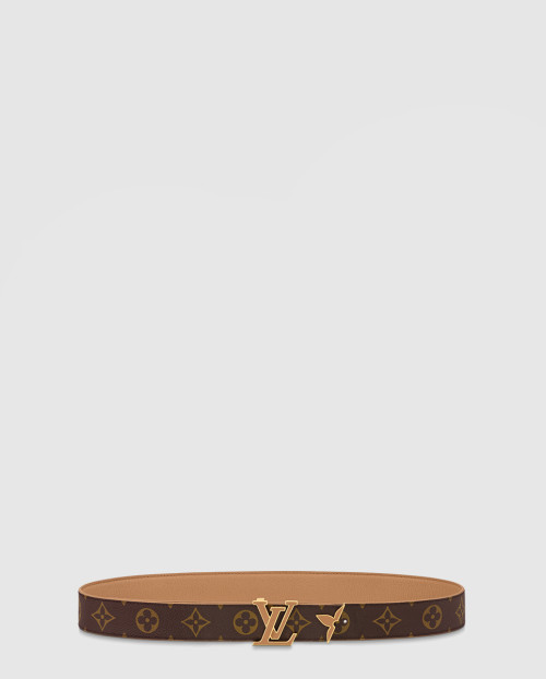 [LOUIS VUITTON-루이비통]프리티 LV 에나멜 리버서블 벨트 M8255W